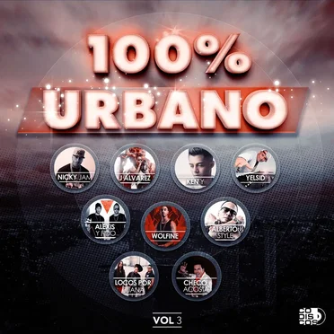 100% urbano, vol. 3 by Various Artists - album cover