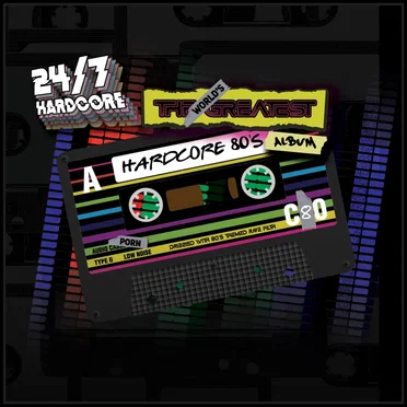 The Worlds Greatest Hardcore 80's Album by Various Artists - album cover
