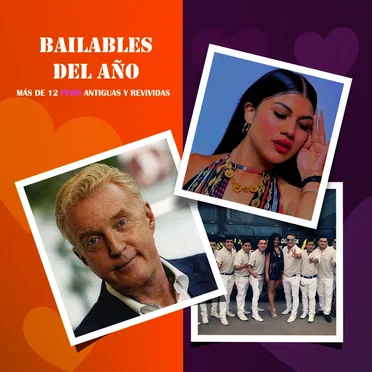 Bailables del Año (Más de 12 pero Antiguas y Revividas) by Various Artists - album cover