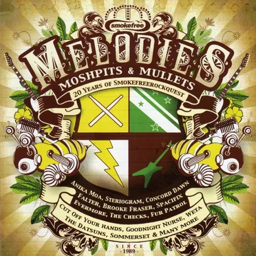 Melodies, moshpits and mullets by Various Artists - album cover