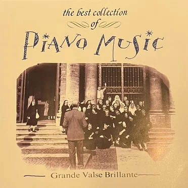 the best collection of PIANO MUSIC - Frederic Chopin: Grande Valse Brillante by Various Artists - album cover
