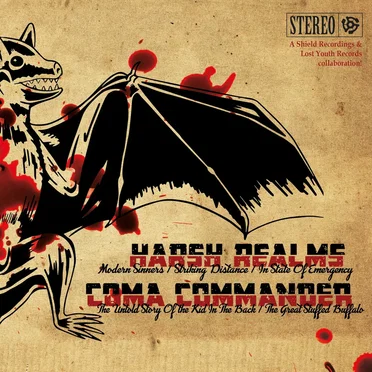 Harsh Realms / Coma Commander Split