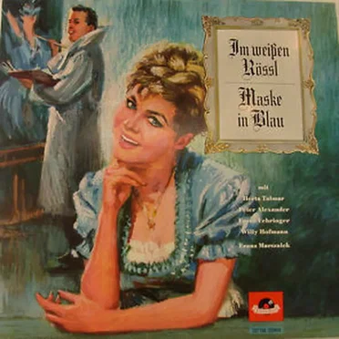 Im weißen Rössl / Maske in blau