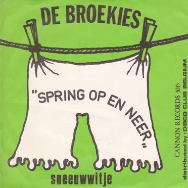 Spring op en neer (Leap up and down) by De Broekies - album cover