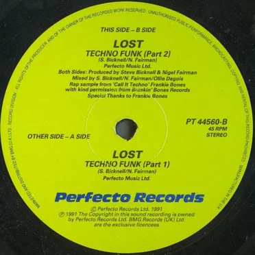 Techno Funk by Lost - album cover