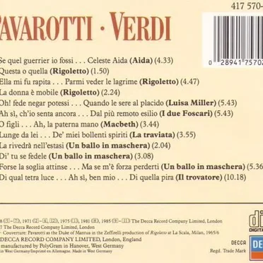 Pavarotti - Verdi