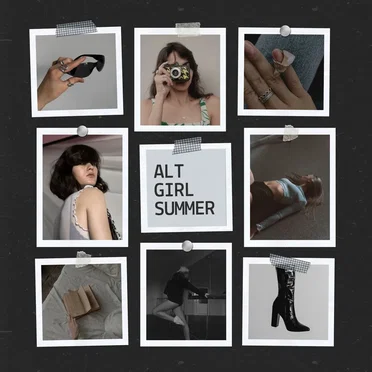 alt girl summer by Various Artists - album cover