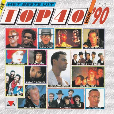 Het beste uit de Top 40 van ’90 by Various Artists - album cover