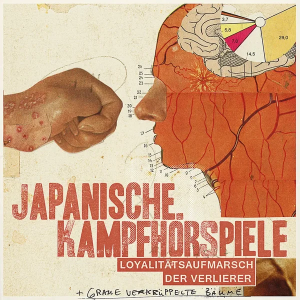 LOYALITÄTSAUFMARSCH DER VERLIERER / GRAUE VERKRÜPPELTE BÄUME