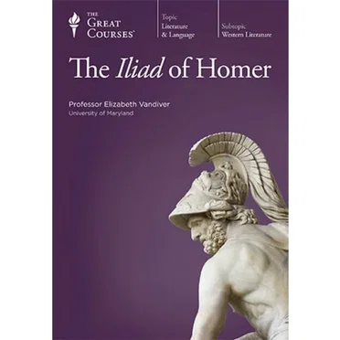 Iliad of Homer by Professor Elizabeth Vandiver - album cover