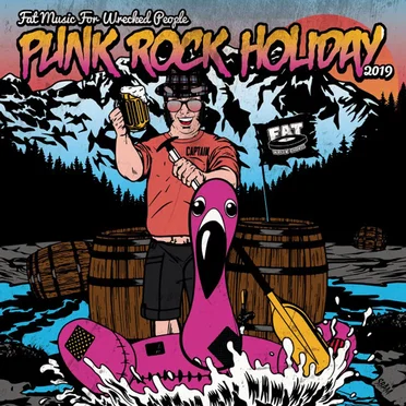 Fat Music for Wrecked People: Punk Rock Holiday 2019 by Various Artists - album cover