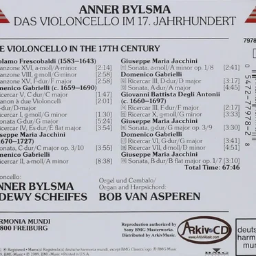 The Violoncello in the 17th Century