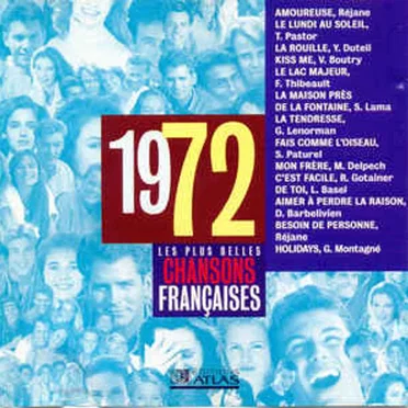 Les Plus Belles Chansons françaises : 1972 by Various Artists - album cover
