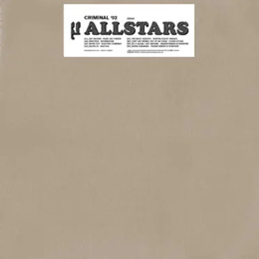 μ Allstars: Criminal '02 by Various Artists - album cover