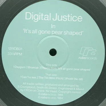 It's All Gone Pear Shaped by Digital Justice - album cover