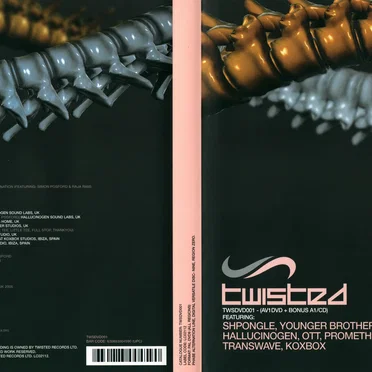 Twisted 10 Year Anniversary DVD by Various Artists - album cover