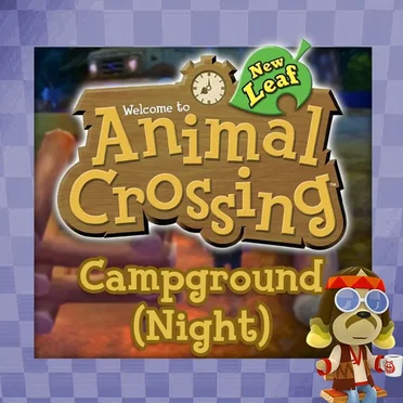 Animal Crossing: New Leaf: Campground (Night)