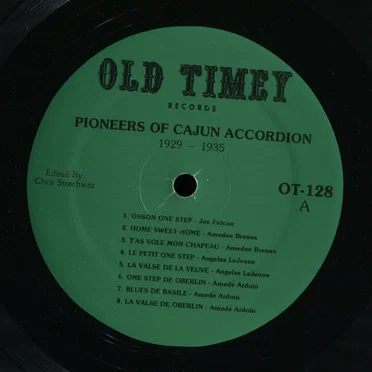 Pioneers of Cajun Accordion 1929-1935 by Various Artists - album cover