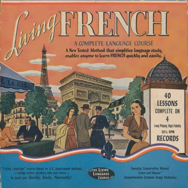 Living French: A Complete Language Course by [language instruction] - album cover