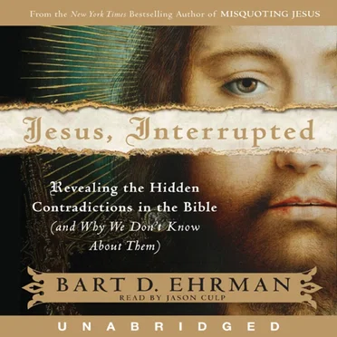 Jesus, Interrupted: Revealing the Hidden Contradictions in the Bible by Bart D. Ehrman - album cover