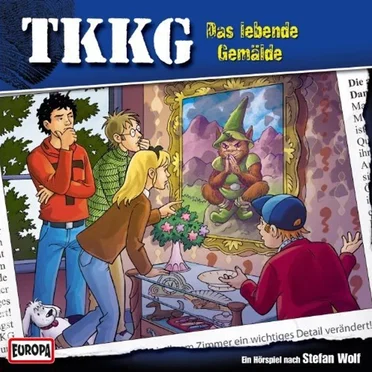 TKKG 171: Das lebende Gemälde by Stefan Wolf - album cover