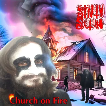 Church on Fire by Synth Satan - album cover