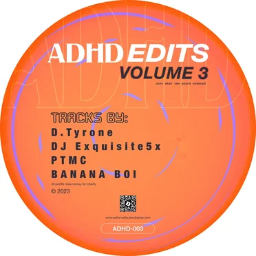 ADHD Edits 003 by Various Artists - album cover