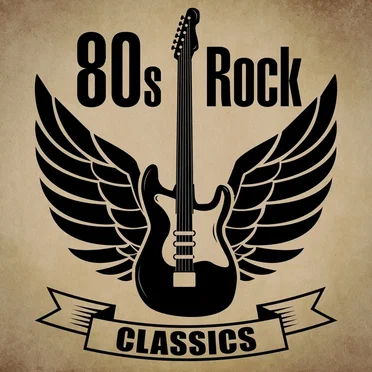 80s Rock Classics by Various Artists - album cover