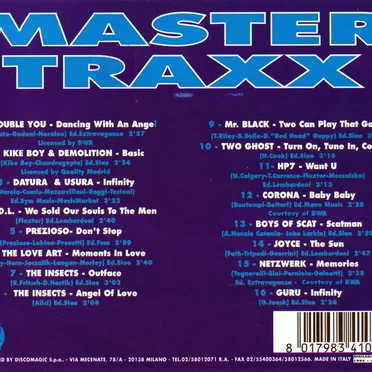 Master Traxx Compilation by Various Artists - album cover