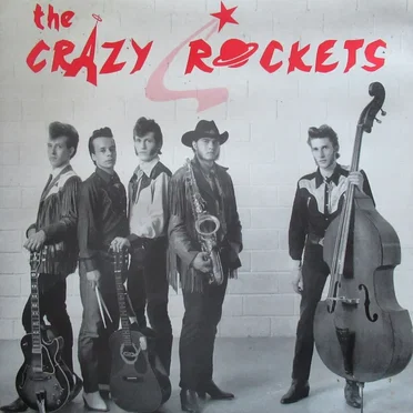 In a Rockabilly Mood by The Crazy Rockets - album cover