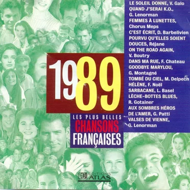 Les Plus Belles Chansons françaises : 1989 by Various Artists - album cover