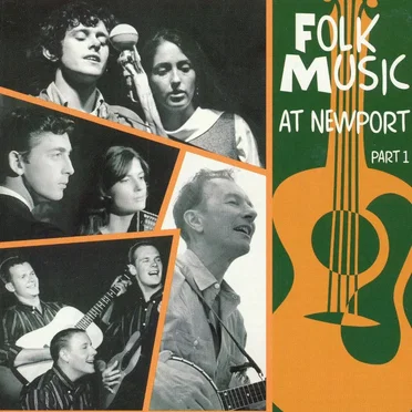 Folk Music at Newport, Volume 1 by Various Artists - album cover