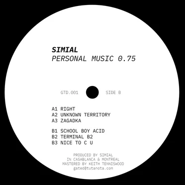 Personal Music 0.75 by Simial - album cover