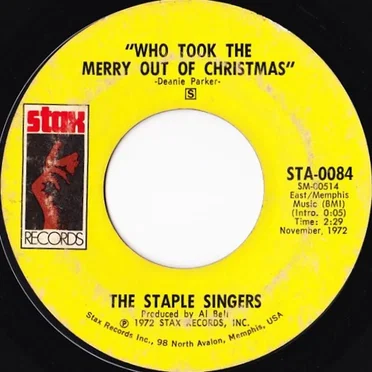Who Took the Merry Out of Christmas