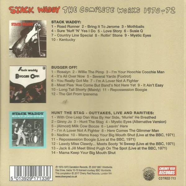 So Who The Hell Is Stack Waddy? The Complete Works 1970-72