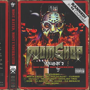 DOOMSHOP RECORDS, VOL.2 by Various Artists - album cover