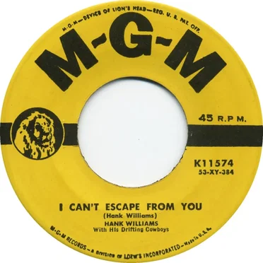 Weary Blues From Waitin' / I Can't Escape From You