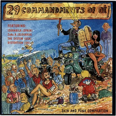 29 Commandments of Oi! by Various Artists - album cover