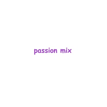 passion mix by dj edit - album cover