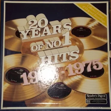 20 Years of No. 1 Hits: 1956–1975 by Various Artists - album cover