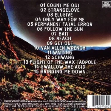 Permanent Fatal Error by Jack Endino - album cover