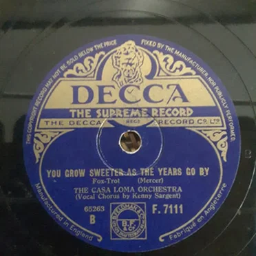 Sunrise Serenade / You Grow Sweeter as the Years Go By