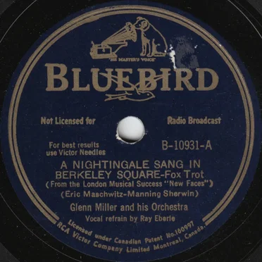 A Nightingale Sang in Berkeley Square / Goodbye, Little Darlin', Goodbye