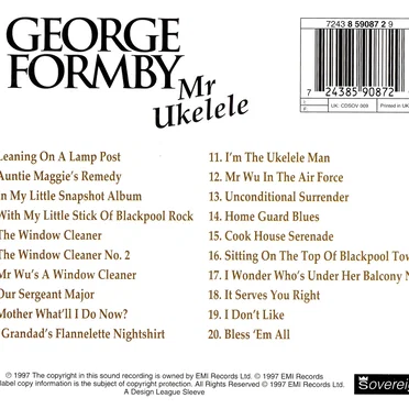 Mr Ukelele by George Formby - album cover