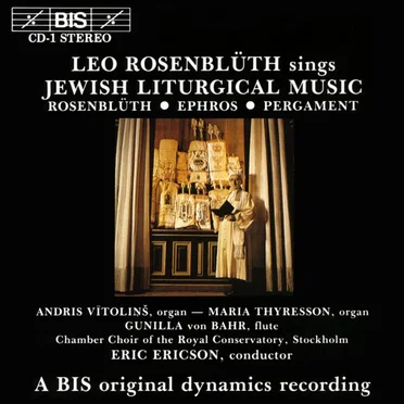 Jewish Liturgical Music by Leo Rosenblüth - album cover