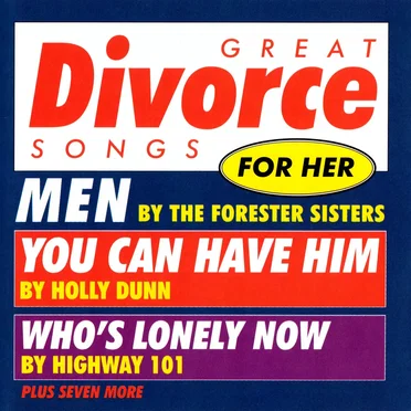 Great Divorce Songs for Her by Various Artists - album cover