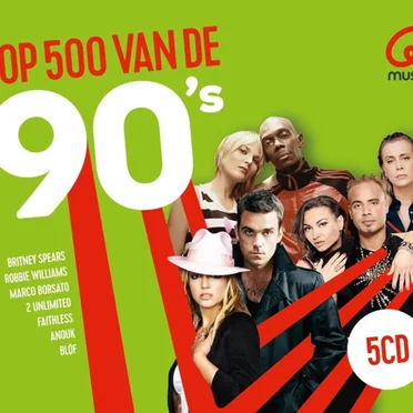 Qmusic Top 500 van de 90’s: Editie 2018 by Various Artists - album cover