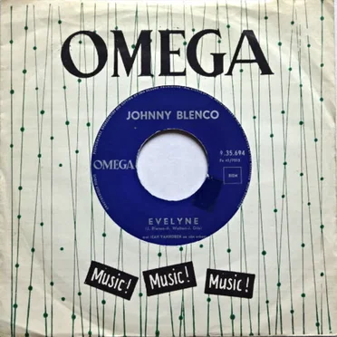 Evelyne / Baby! Oh baby by Johnny Blenco - album cover