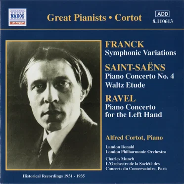 Franck: Symphonic Variations / Saint-Saëns: Piano Concerto no. 4 / Waltz Etude / Ravel: Piano Concerto for the Left Hand