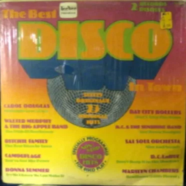 The Best Disco in Town by Various Artists - album cover